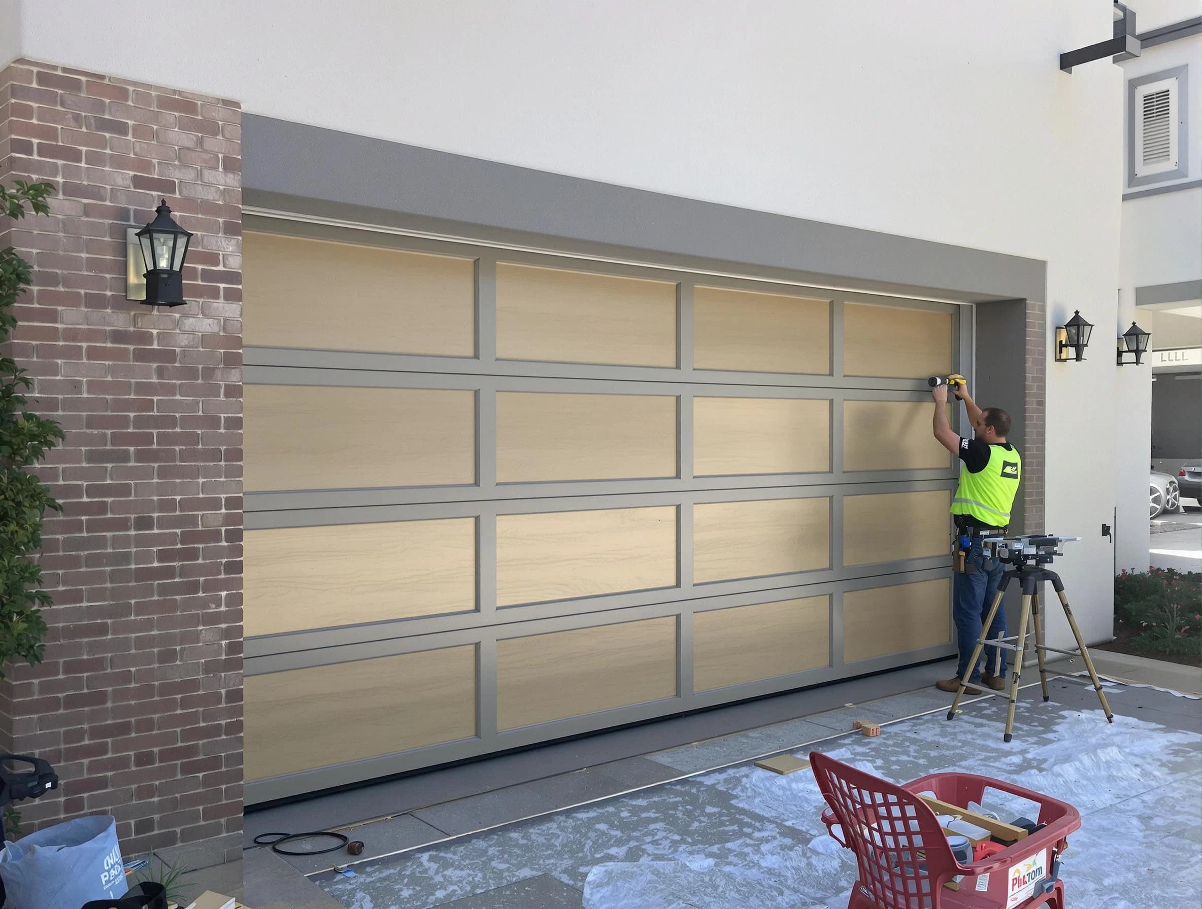Garage door replacement service by Wakefield Garage Door Repair in Wakefield