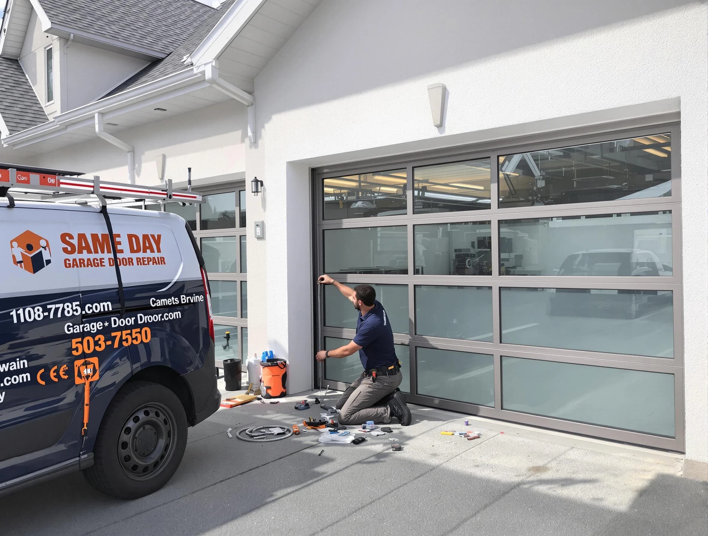 Same-day garage door repair service by Wakefield Garage Door Repair in Wakefield