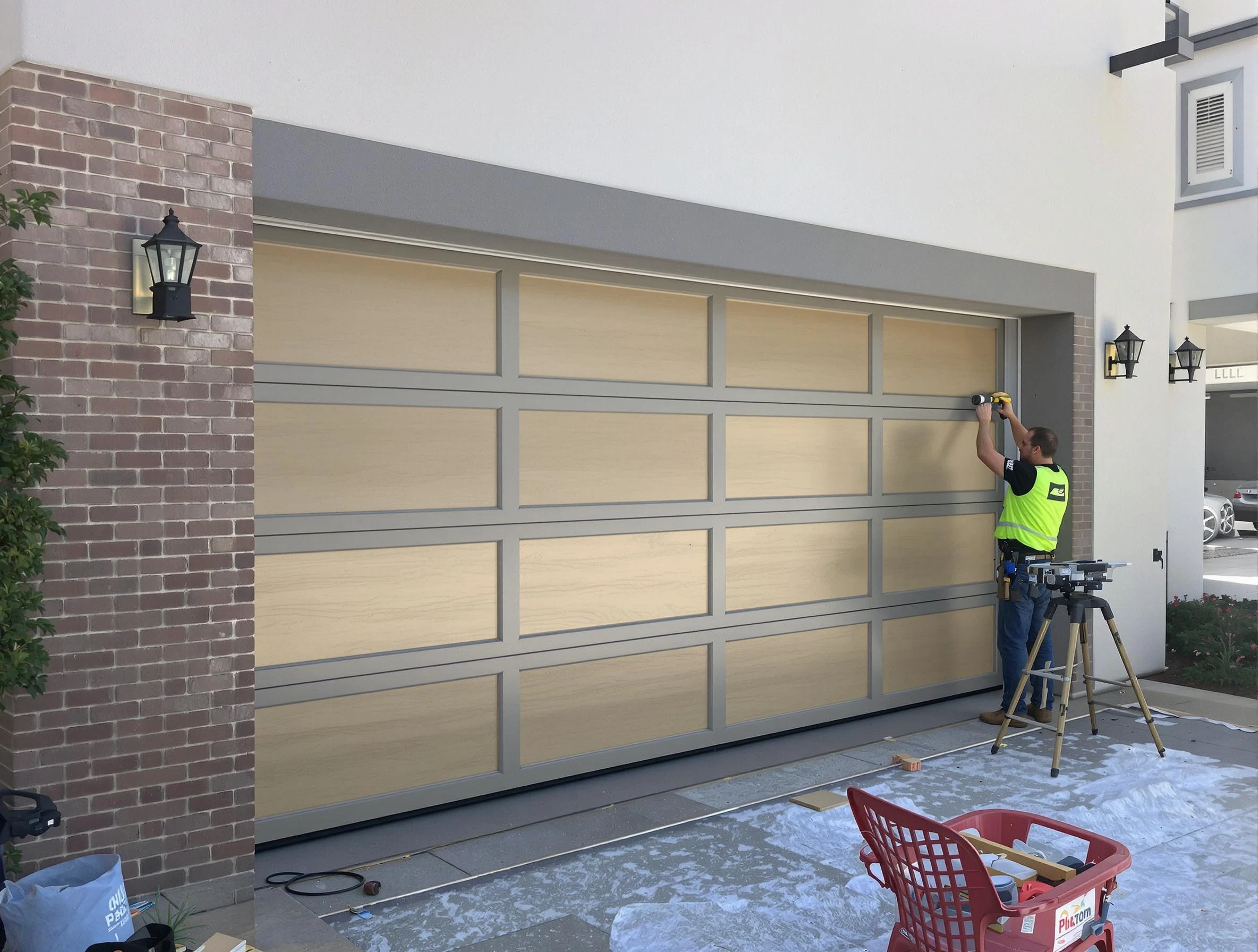 Garage door replacement service by Wakefield Garage Door Repair in Wakefield