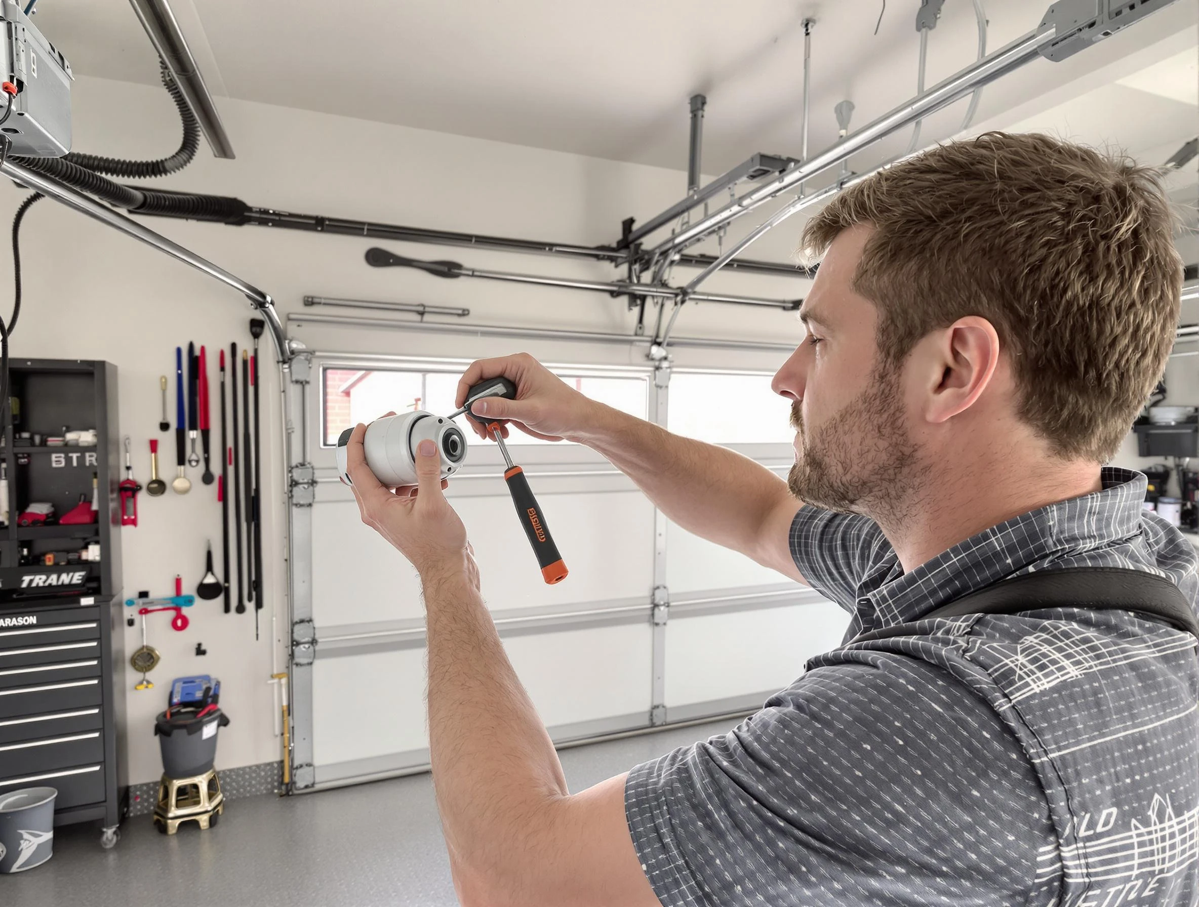 Garage door opener repair service by Wakefield Garage Door Repair in Wakefield