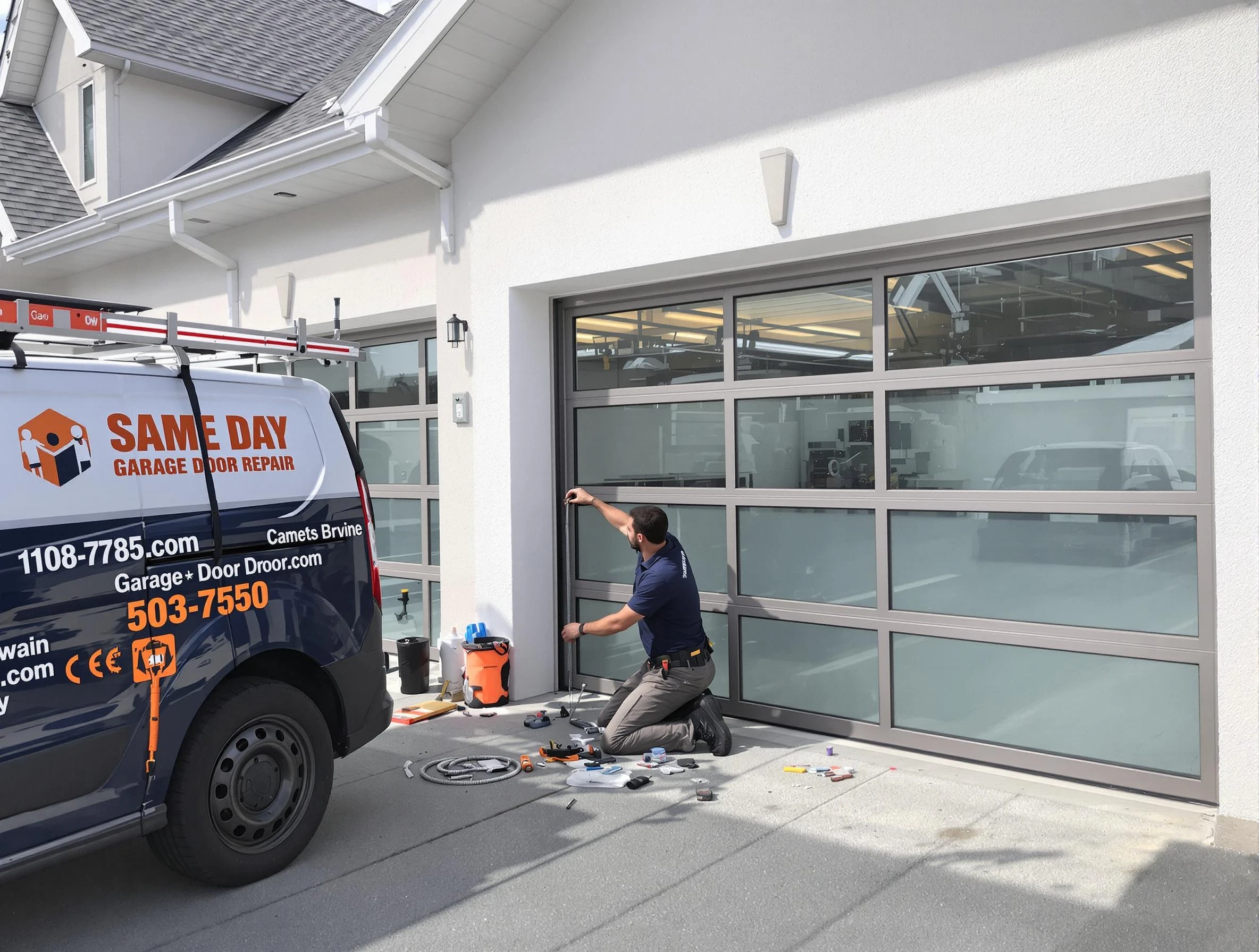 Same-day garage door repair service by Wakefield Garage Door Repair in Wakefield